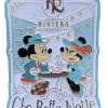 Disney Riviera Resort Mickey And Minnie Che Bella Notte Metal Magnet