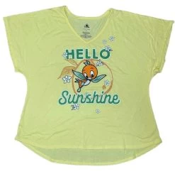 Disney Epcot 2021 Flower And Garden Festival Orange Bird Hello Sunshine Ladies S