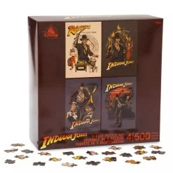 Disney Indiana Jones 4-Pack Puzzle Set