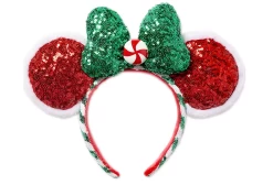 Disney Minnie Mouse Peppermint Twist Ear Headband