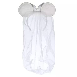 Disney Minnie Mouse Bride Ear Headband 5 Disney Minnie Mouse Bride Ear Headband -Disney 2021055215527 1