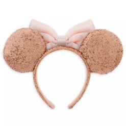 Disney Minnie Mouse Sequin Ear Headband For Adults – Rose Gold & Pink 5 Disney Minnie Mouse Sequin Ear Headband For Adults – Rose Gold & Pink -Disney 2021059554748 1