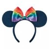 Disney Pride Collection Minnie Mouse Ear Headband With Bow For Adults 1 Disney Pride Collection Minnie Mouse Ear Headband With Bow For Adults -Disney 2021059554950