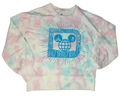 Walt Disney World Tie Dye Mickey And CastleLounge Pullover For Women