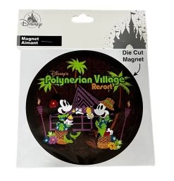 Disney Polynesian Village Resort Minnie & Mickey Pineapple Dole Whip Magnet