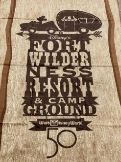 Disney Fort Wilderness Campground Mickey 50th Anniversary Beach Towel -Disney 2A76FD83 1BB0 4B32 9684 98A888FDF27D 1 105 c