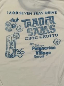 Disney Polynesian Trader Sam’s Grog Grotto Ringer Shirt -Disney 2c99723472b2b130a4145361050086b4