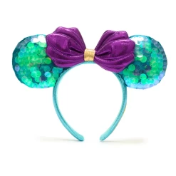 Disney Sequin Little Mermaid Ariel Mermaid Ear Headband