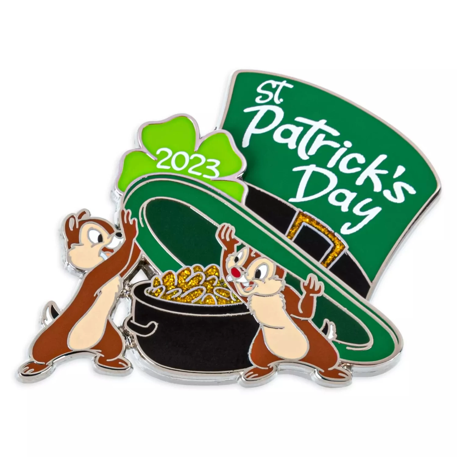 Disney Chip 'n Dale St. Patrick's Day 2023 Pin – Limited Release 3 Disney Chip 'n Dale St. Patrick's Day 2023 Pin – Limited Release