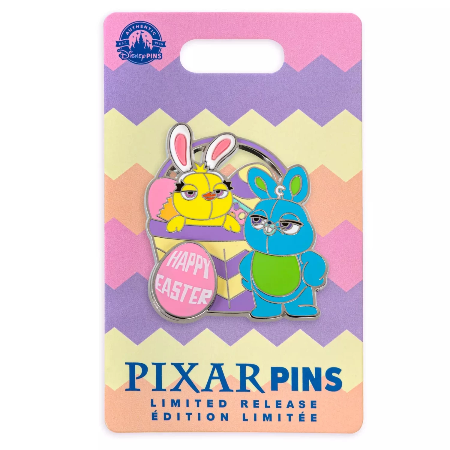 Disney Ducky And Bunny Easter Pin – Toy Story 4 4 Disney Ducky And Bunny Easter Pin – Toy Story 4 - Image 2