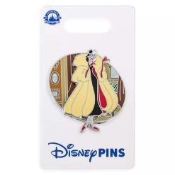 Disney Cruella De Vil Pin – 101 Dalmatians –Villains -Disney 3803059407611 1