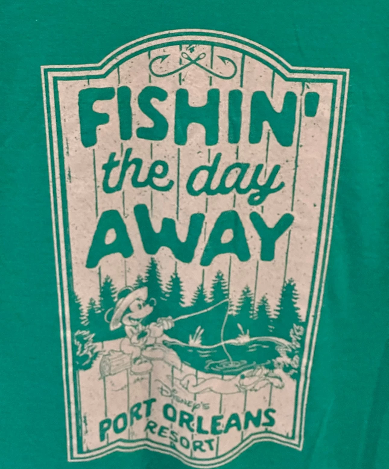 Disney Port Orleans Riverside Mickey Fishin’ Shirt 4 Disney Port Orleans Riverside Mickey Fishin’ Shirt - Image 2