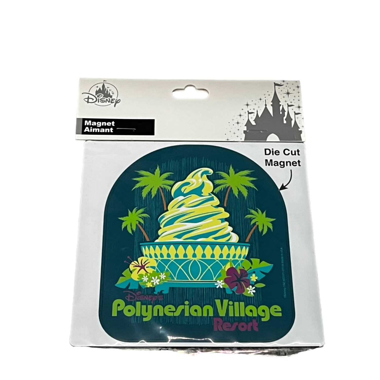 Disney Polynesian Village Resort Pineapple Dole Whip Magnet 2 Disney Polynesian Village Resort Pineapple Dole Whip Magnet
