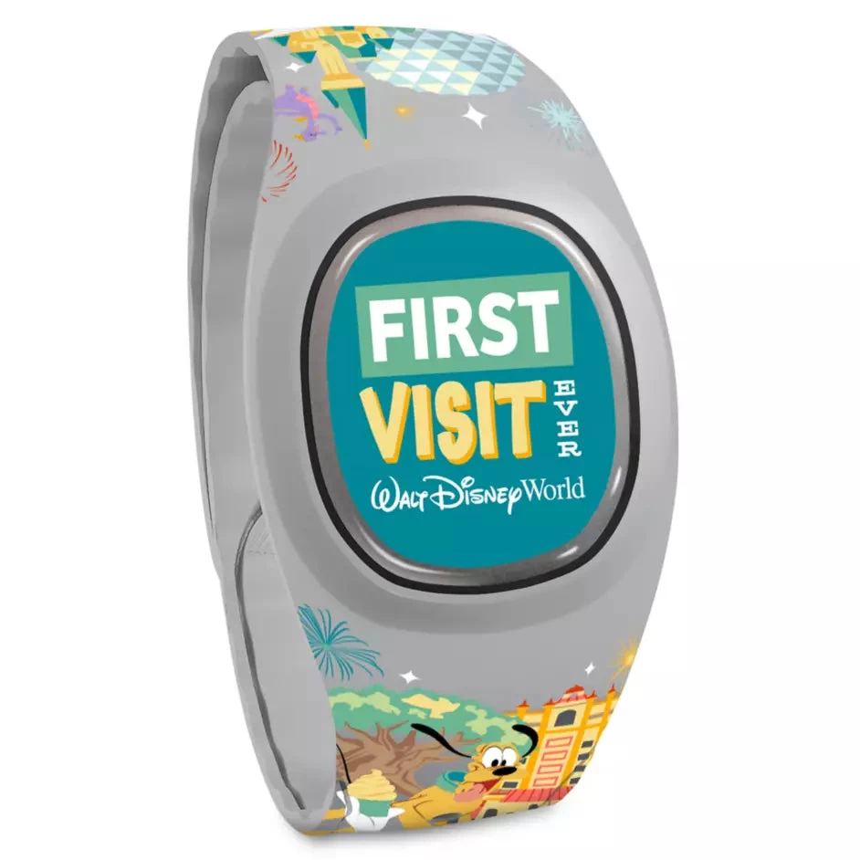 Disney Mickey Mouse And Friends ''First Visit Ever'' MagicBand+ 3 Disney Mickey Mouse And Friends ''First Visit Ever'' MagicBand+