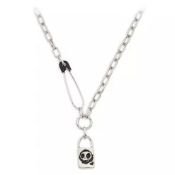 Disney Jack Skellington And Sally Lock Necklace – The Nightmare Before Christmas