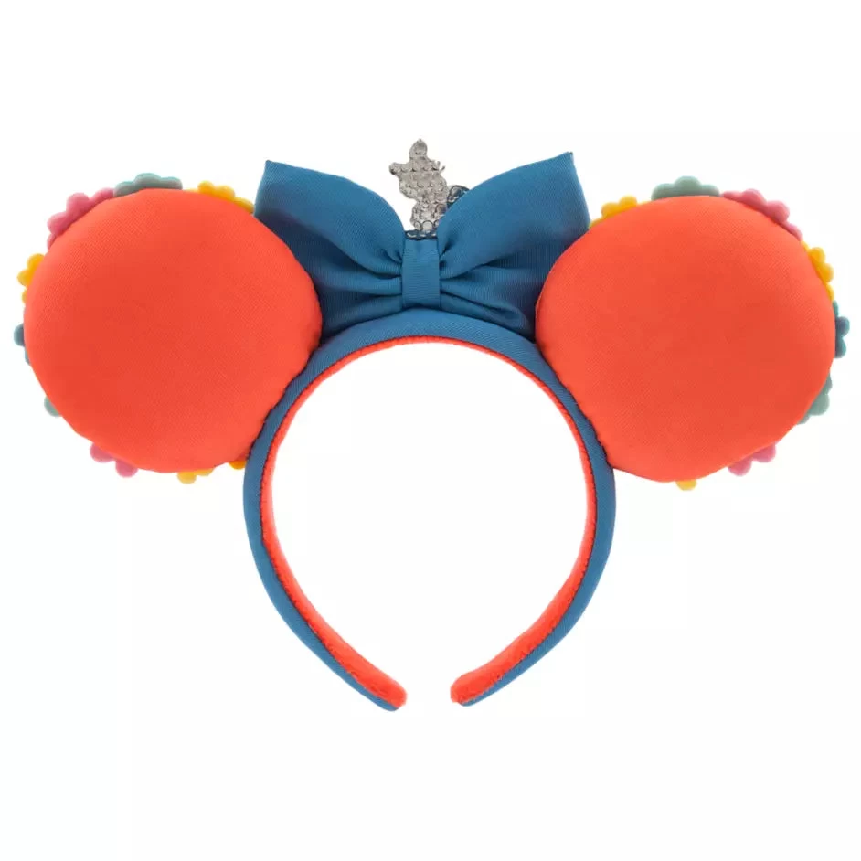 Disney Daisy Duck Flowers Ear Headband For Adults 4 Disney Daisy Duck Flowers Ear Headband For Adults - Image 2