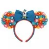 Disney Daisy Duck Flowers Ear Headband For Adults -Disney 4503059295903