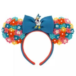 Disney Daisy Duck Flowers Ear Headband For Adults