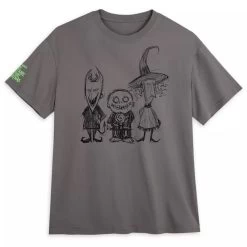 Disney Lock, Shock And Barrel Glow-in-the Dark T-Shirt For Adults – The Nightmare Before Christmas