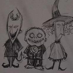 Disney Lock, Shock And Barrel Glow-in-the Dark T-Shirt For Adults – The Nightmare Before Christmas 10 Disney Lock, Shock And Barrel Glow-in-the Dark T-Shirt For Adults – The Nightmare Before Christmas -Disney 5205048006878 3