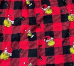 Universal Studios Grinch Buffalo Plaid Fleece Girls Pajama Dress -Disney 52C8EC76 D3AD 4712 9FF3 D64FBBABF454 1 201 a