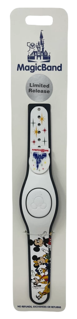 Walt Disney World 50th Anniversary Mickey And Friends Magicband- Limited Release