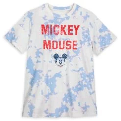 Disney Mickey Mouse Americana Tie-Dye T-Shirt For Adults