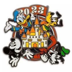 Disney Mickey Mouse And Friends Spinner Pin 2023 -Disney 6505056907129 1