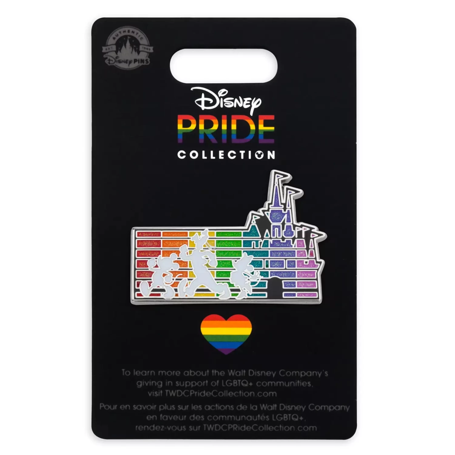 Disney Pride Collection Mickey Mouse And Friends Fantasyland Castle Pin 4 Disney Pride Collection Mickey Mouse And Friends Fantasyland Castle Pin - Image 2