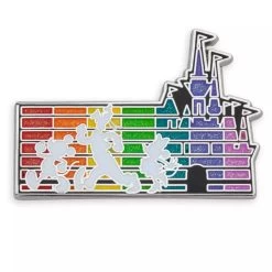 Disney Pride Collection Mickey Mouse And Friends Fantasyland Castle Pin