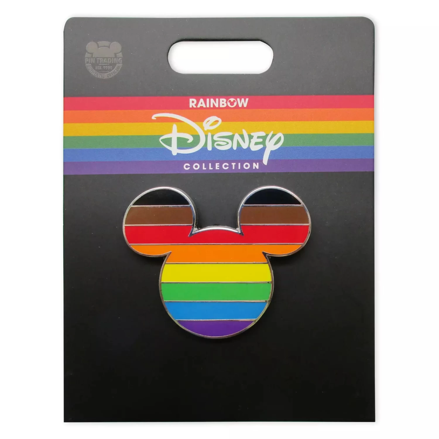 Disney Pride Collection Mickey Mouse Icon Pin – Intersectional Flag 4 Disney Pride Collection Mickey Mouse Icon Pin – Intersectional Flag - Image 2