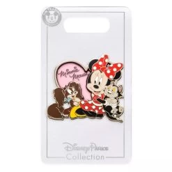 Disney Minnie Mouse With Fifi And Figaro Pin -Disney 6505059596880 1
