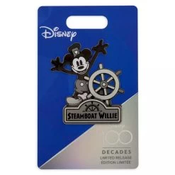 Disney Mickey Mouse As Steamboat Willie Pin – 100 – Limited Release -Disney 6505059617469 2