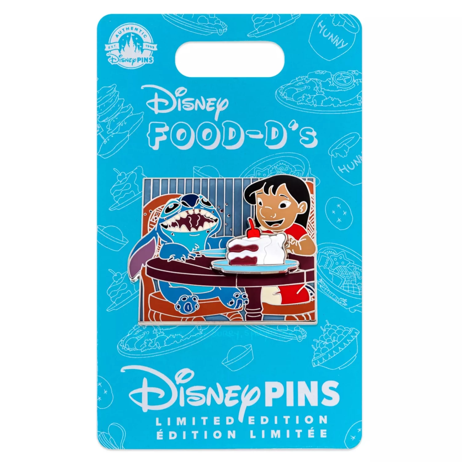 Disney Lilo & Stitch Pin – Food-D's – Limited Edition 4 Disney Lilo & Stitch Pin – Food-D's – Limited Edition - Image 2