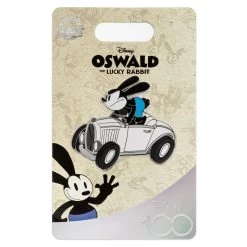 Disney Oswald The Lucky Rabbit In Car Pin – 100 -Disney 6505059887467 1