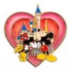 Disney Mickey And Minnie Mouse Kissing Pin -Disney 6505106666537