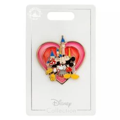 Disney Mickey And Minnie Mouse Kissing Pin -Disney 6505106666537 2