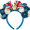 Disney Epcot UK World Showcase Minnie Rose Ear Headband