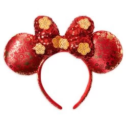 Disney Lunar New Year Minnie Mouse Ear Headband For Adults