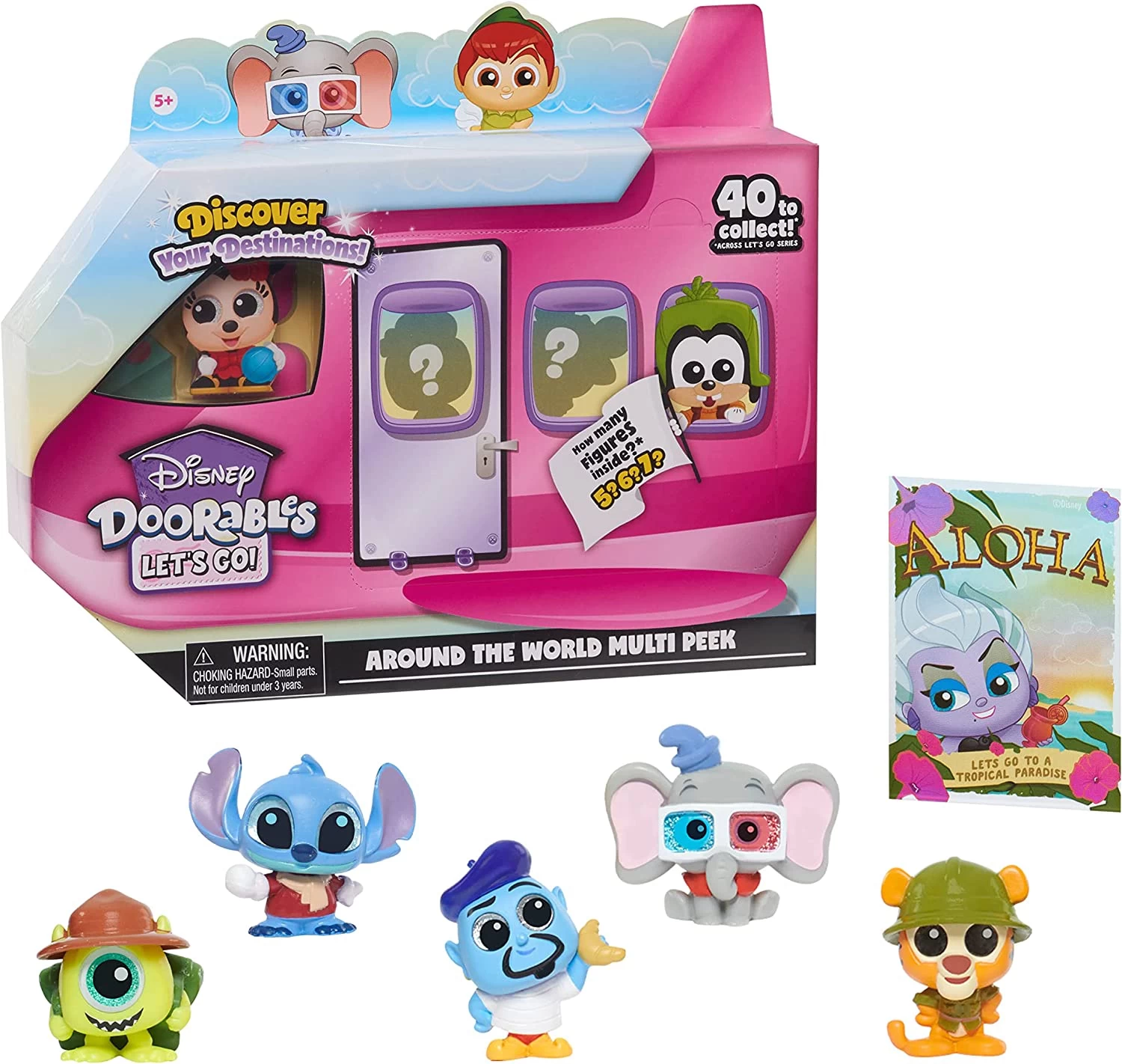 Disney Doorables Let's Go Blind Bag Collectible Figures Series 1 3 Disney Doorables Let's Go Blind Bag Collectible Figures Series 1