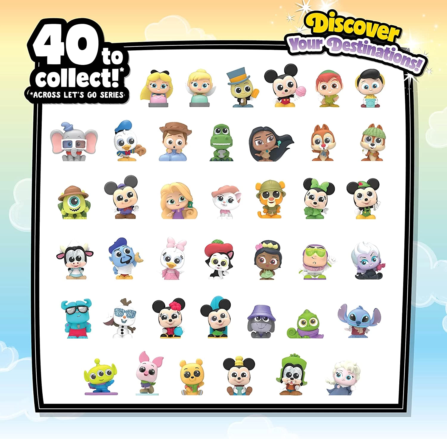 Disney Doorables Let's Go Blind Bag Collectible Figures Series 1 7 Disney Doorables Let's Go Blind Bag Collectible Figures Series 1 - Image 5
