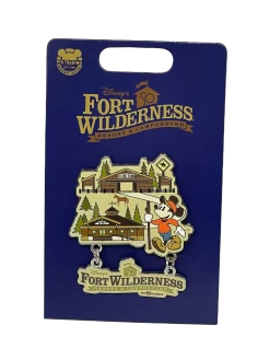 Disney Fort Wilderness Resort 50th Anniversary Mickey Pin
