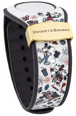 Disney Mickey And Minnie Mouse Americana MagicBand 2 By Dooney & Bourke – Limite
