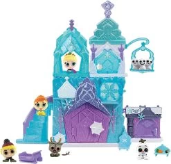 Disney Doorables Deluxe 15-Piece Frozen Ice Palace Playset, Amazon Exclusive