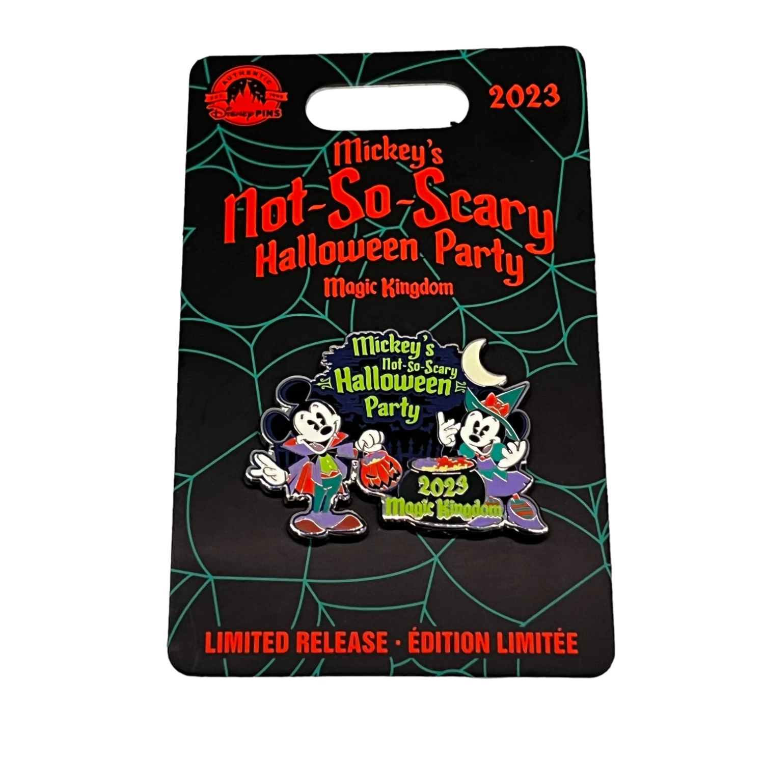 Disney Mickey’s Not-So-Scary Halloween Party Exclusive Limited Release Mickey & Minnie Pin 4 Disney Mickey’s Not-So-Scary Halloween Party Exclusive Limited Release Mickey & Minnie Pin - Image 2