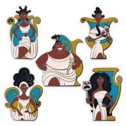Disney D23-Exclusive Hercules 25th Anniversary – The Muses Pin Set
