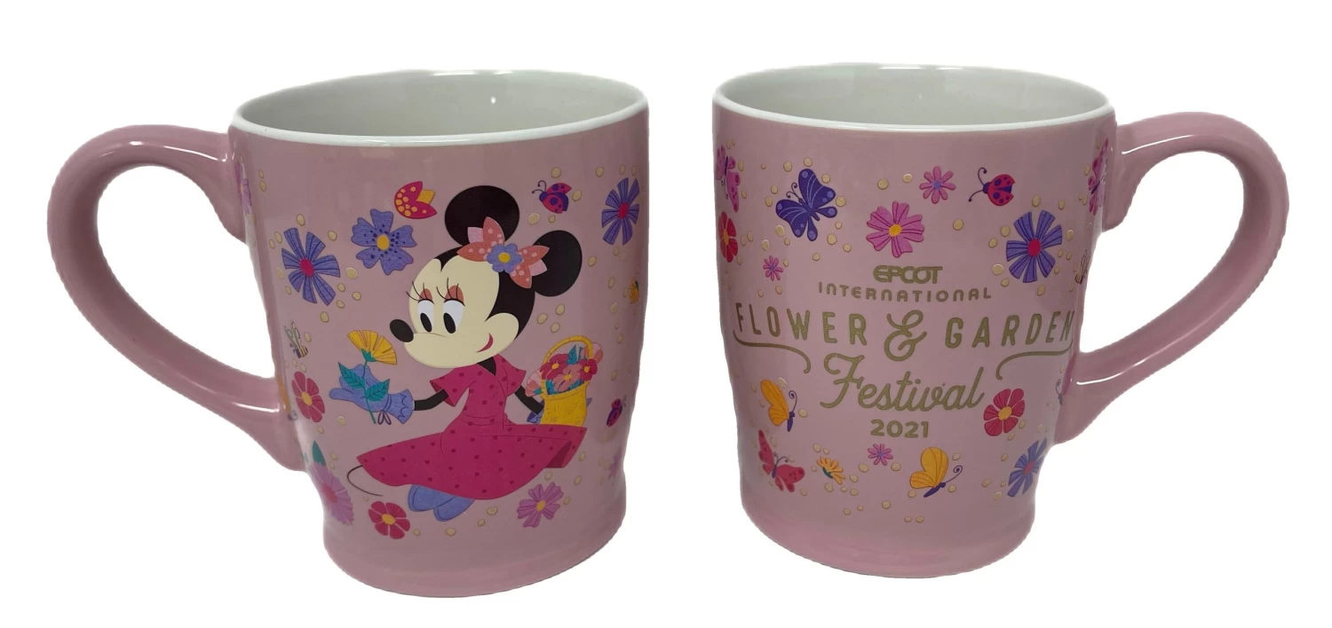 Disney Epcot Flower And Garden Festival 2021 Minnie Mug 3 Disney Epcot Flower And Garden Festival 2021 Minnie Mug