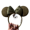 Disney Minnie Mouse Ear Headband With Bow – Olive -Disney 9EB716CE E834 4120 9266 7FB25DCC03BE