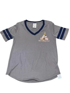 Walt Disney World 50th Anniversary Minnie V Neck Ladies Shirt