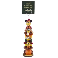 Disney Mickey & Friends Totem Pole Photo Clip - Wilderness Lodge Exclusive